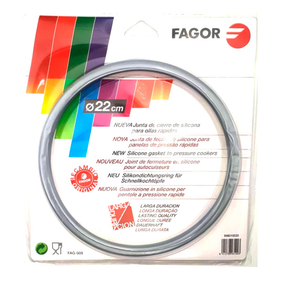Joint pour autocuiseur FAGOR - diamètre : 245 mm