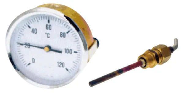 Thermomètre à aiguille pour lave-linge 0º120ºC 1500mm