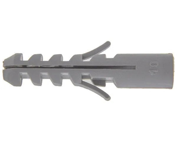 Cheville en nylon 10x50mm grise