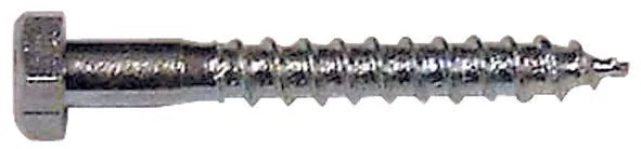 Vis zinguée 8x60 mm pour cheville 1 pce.