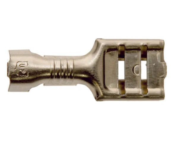FASTON FEMELLE 6,3 mm ACIER NICKELÉ