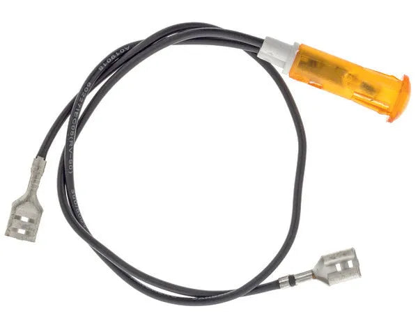 Pilote lumière ø9 mm. ambre
