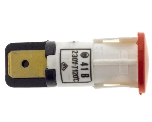 Pilote lumière friteuse rouge rond 3-230v