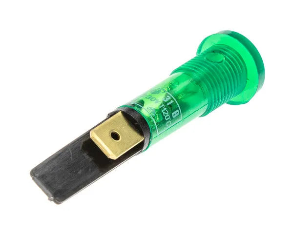 Pilote lumière universelle ronde verte