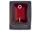 Interrupteur bipolaire 1t avec témoin rouge