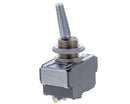 Interrupteur unipolaire chromé ø 12 mm.
