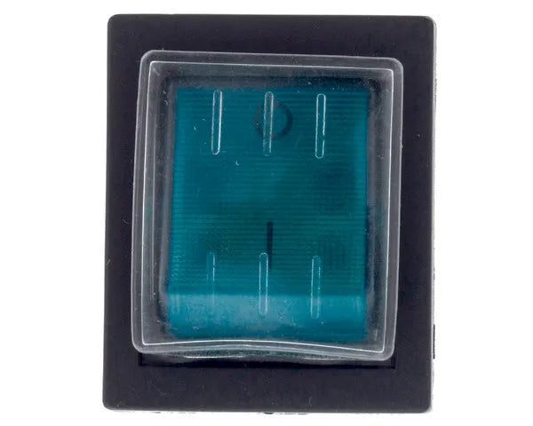 Interrupteur bipolaire four vert 29x35mm.