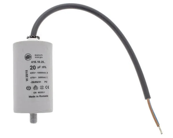 Condensateur de Fonctionnement avec Câble 20,0 µF