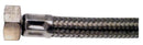 Tuyau d'entrée en acier inoxydable 3/4'' 1500 mm 180º