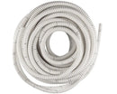 Tuyau d'évacuation en spirale 20x16 blanc 1 m en PVC
