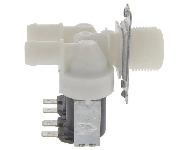 Soupape de lave-linge 2 voies 180° sortie 14 mm