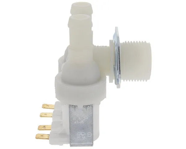 Soupape de lave-linge 2 voies 90° sortie 14 mm