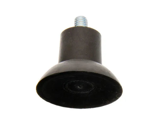 Pied ventouse axe 8 mm. hauteur 33 mm.