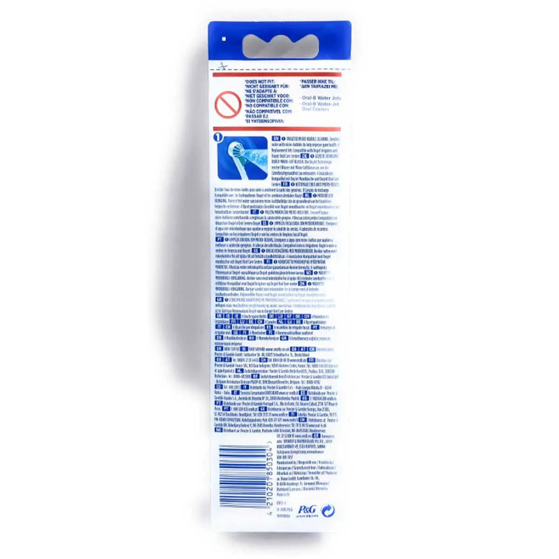 Cepillo dental irrigador Braun Oral-B Oxyjet - 4 unidades 63719733