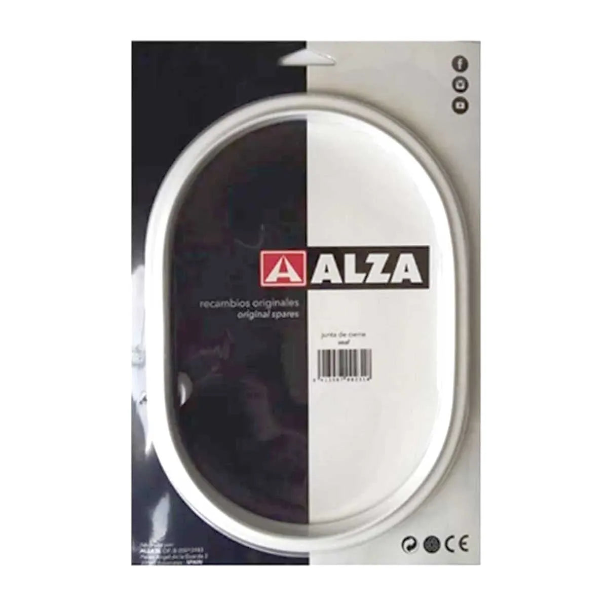 ELECTROTODO Joint Silicone Pour Autocuiseur Rapide Alza – Diamètre 22 Cm – Remplace Le Joint D'étanchéité