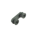 Support gauche avec roulettes panier lave-vaisselle Smeg original