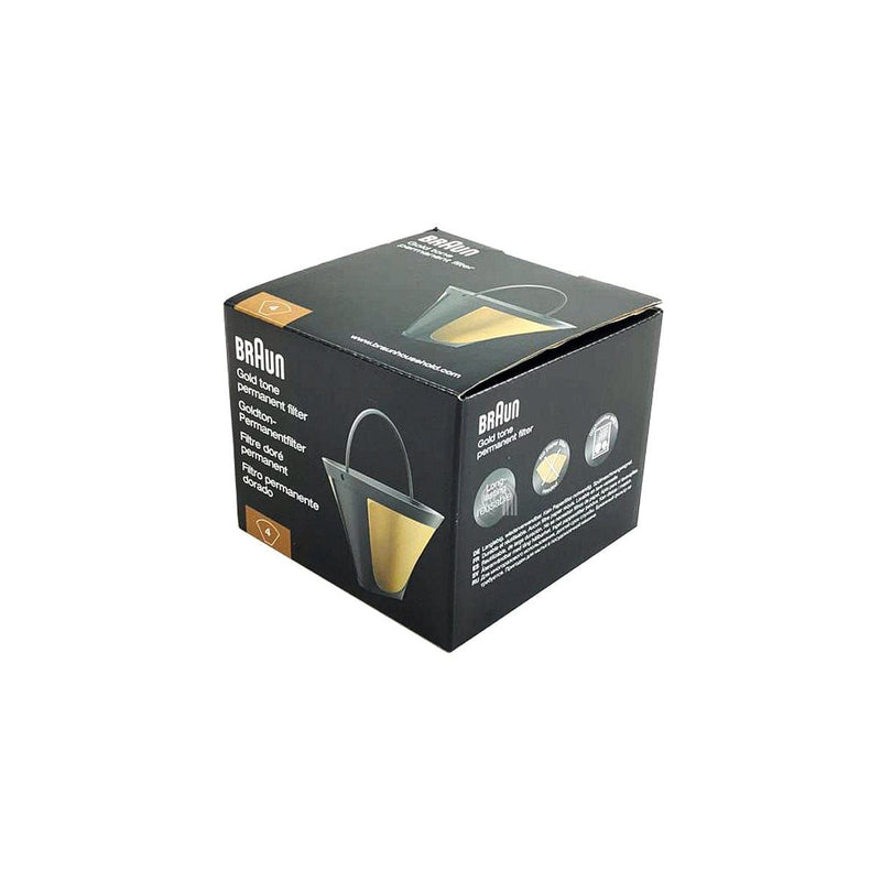 Filtre réutilisable Goldtone pour cafetière De Longhi AX13210002