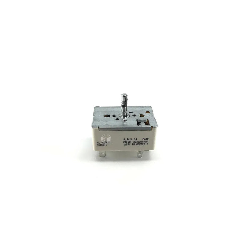 WHIRLPOOL - Interrupteur brûleur plaque de cuisson - W10295573