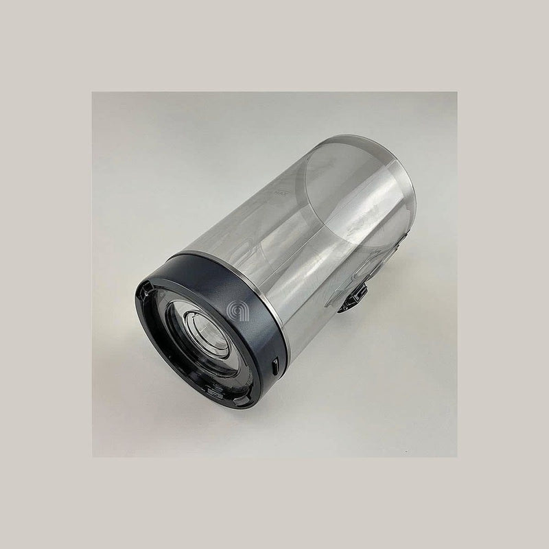 coque aspirateur Samsung DJ97-02811G poussière chromé foncé