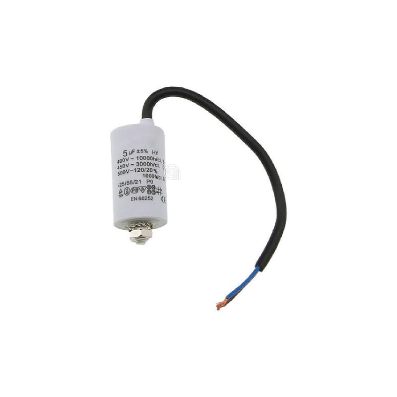 MONDO - Condensateur de démarrage 5µF Lave-linge - AST-00230203