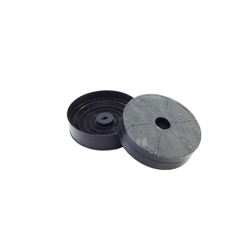 Ensemble de 2 filtres à charbon circulaires GPZ 600 pour hotte Whirlpool