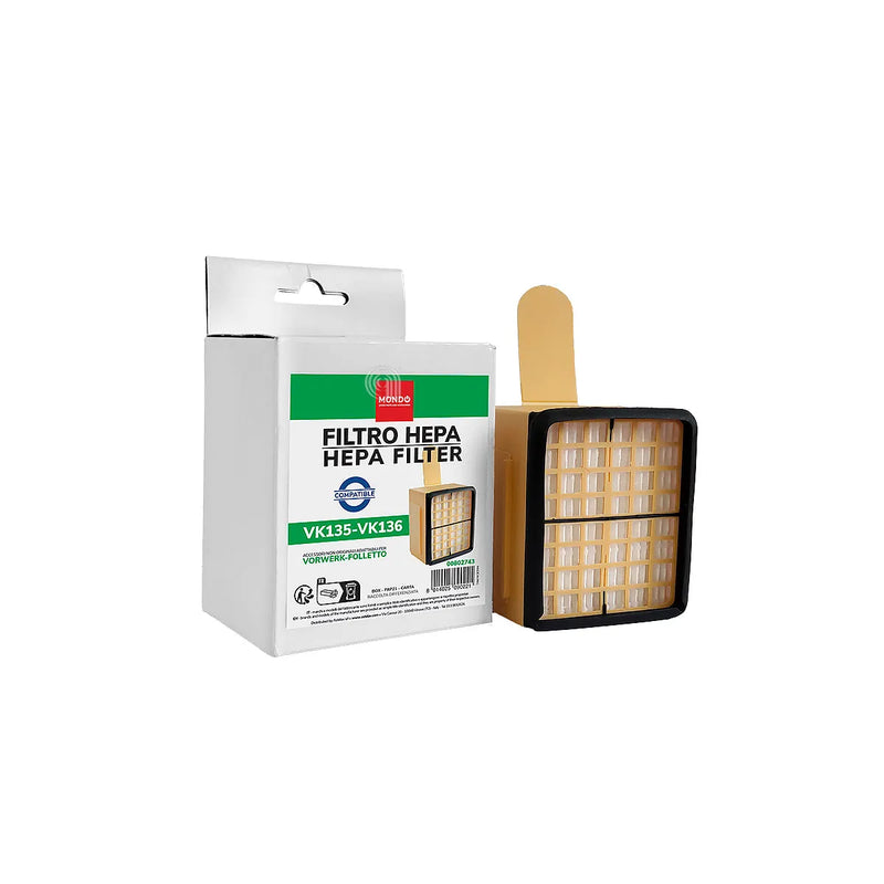 VORWERK FOLLETTO - Filtre HEPA pour aspirateur - 44093