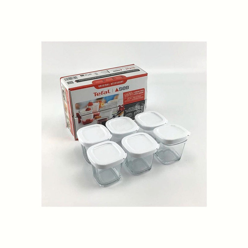 vasetto yaourt 6 pièces pour réfrigérateur Tefal XF100110