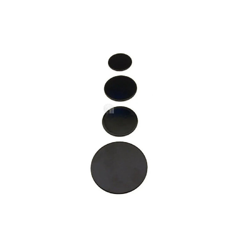 ensemble de couvercles capsules brûleur Electrolux Zanussi noir 4 pièces