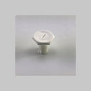 Pied réglable blanc d17,7x37,5 pour réfrigérateur Indesit et Whirlpool