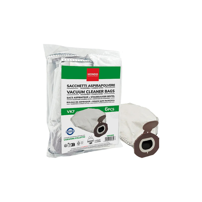 VORWERK-FOLLETTO - Sacs en microfibre pour aspirateur - 01097