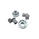 Kit de roues panier inférieur lave-vaisselle Bosch original 00028021