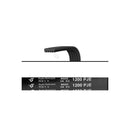 CANDY, ELECTROLUX, WHIRLPOOL, AEG, INDESIT, REX, ZANUSSI - Courroie de machine à laver 1200 J6 - C00377906