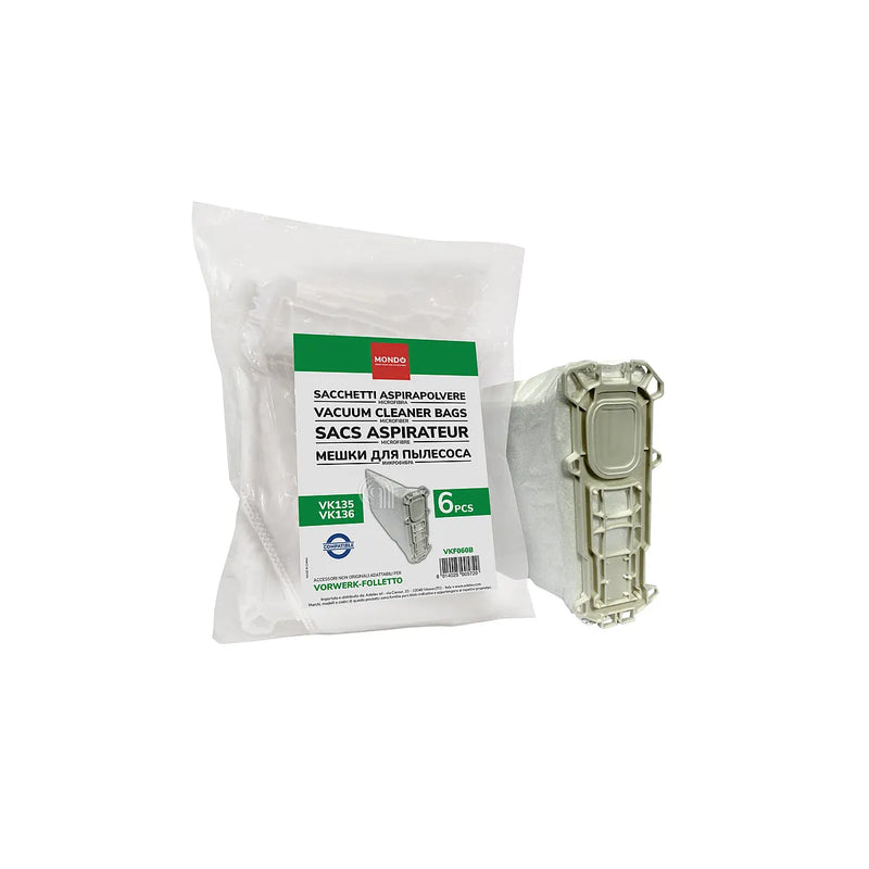 VORWERK-FOLLETTO - Sac filtre Super Filtrello Aspirateur - 45030