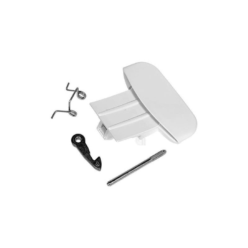 ensemble poignée de porte d'origine pour lave-linge Whirlpool et Indesit C00116581