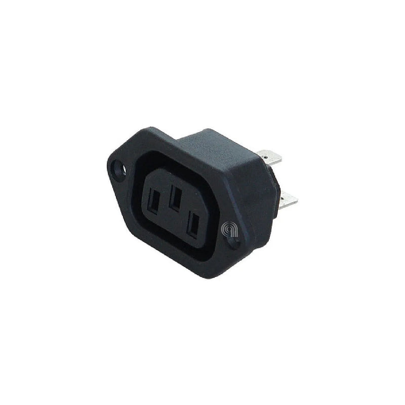 GBC - Prise femelle tripolaire petite pour appareil électroménager - 22030500