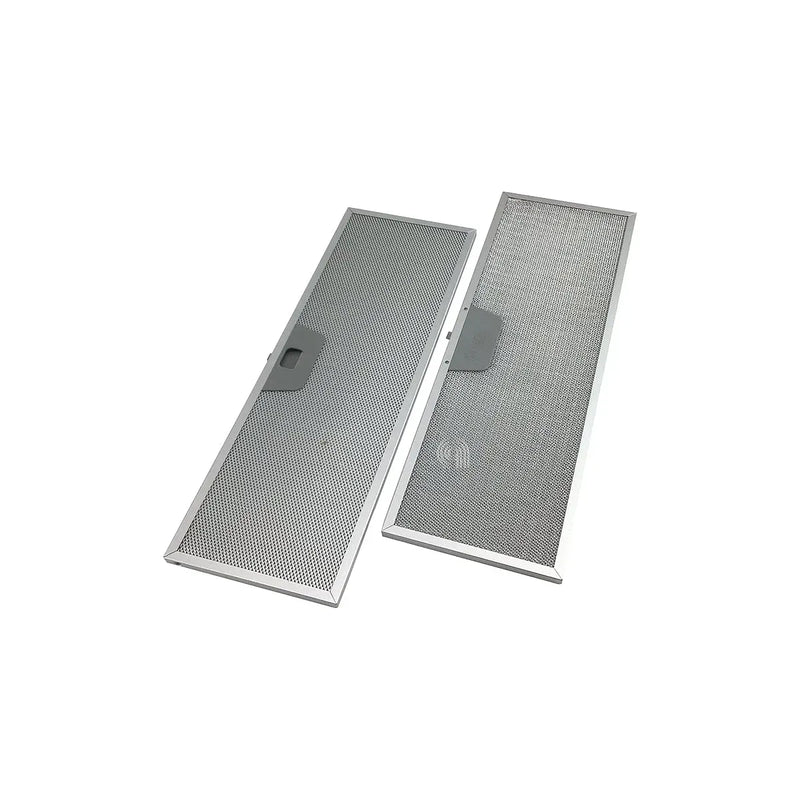 Ensemble de 2 filtres métalliques 410x137 mm pour hotte Franke