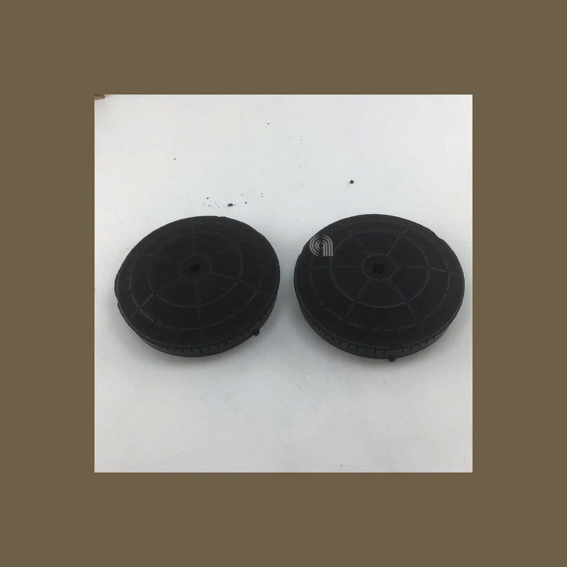Ensemble de 2 filtres circulaires au charbon type 57 pour hotte Elica