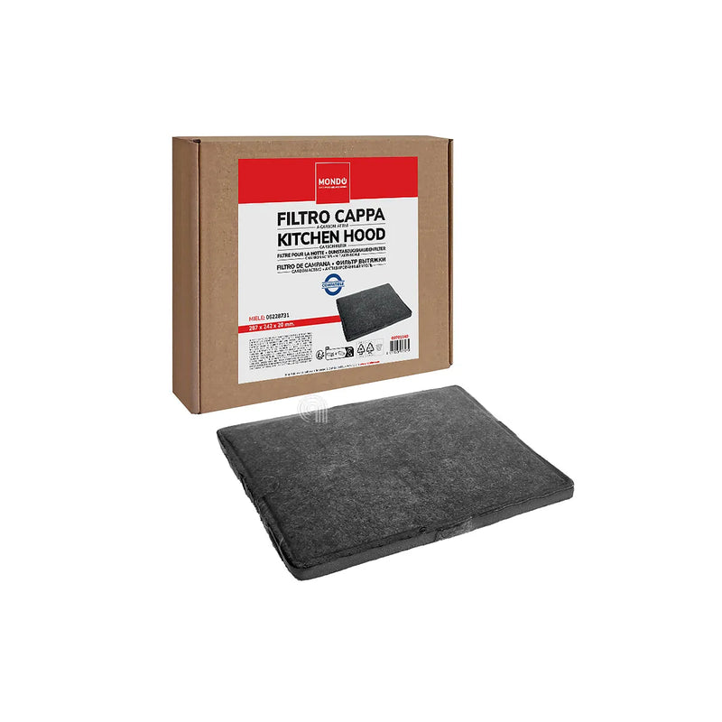 MIELE - Filtre à charbon rectangulaire pour hotte aspirante - DKF12-1
