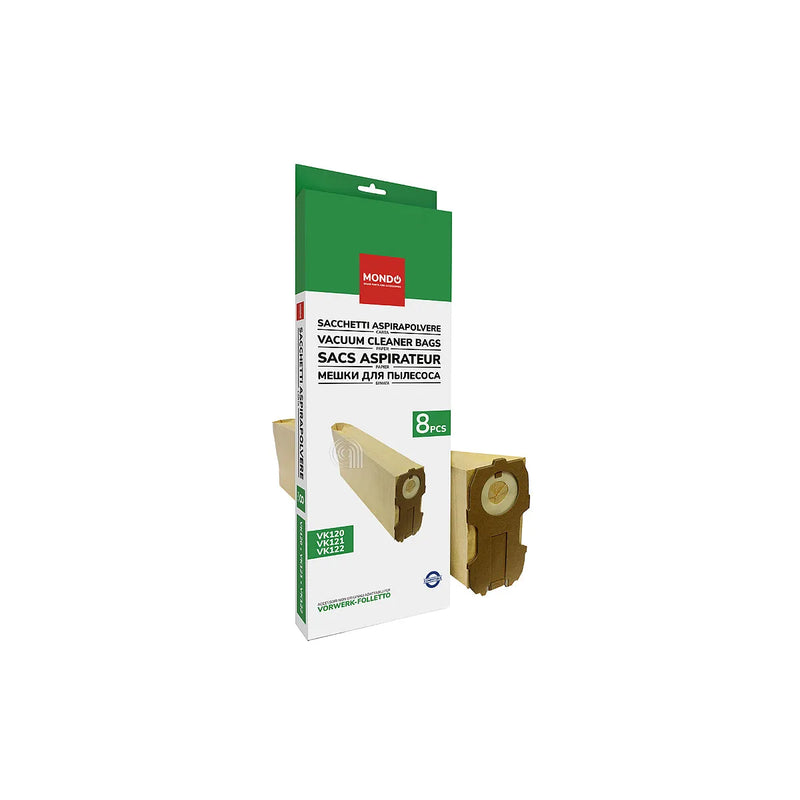 VORWERK-FOLLETTO - Sacs en papier pour aspirateur - AST-VKF020