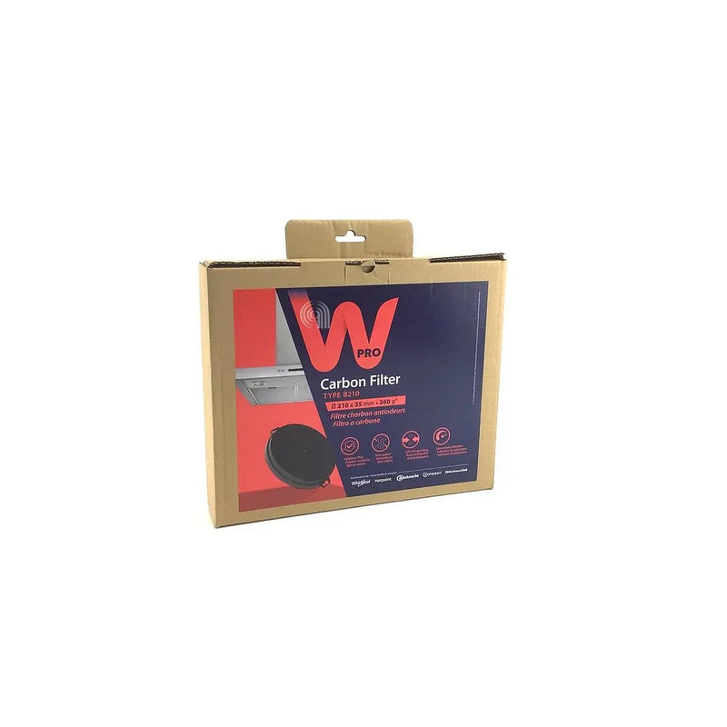 Filtre à charbon original pour hotte Whirlpool et Indesit