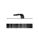 WHIRLPOOL INDESIT BAUKNECHT - Courroie Poly-V pour Machine à Laver 1309 J7 - 481010388414