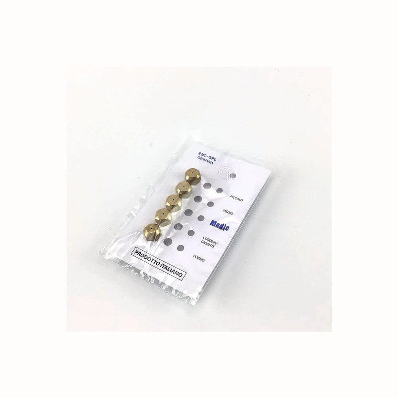 jeu d'injecteurs gaz GPL 8mc ricambi cuisine hg31 pour cuisine