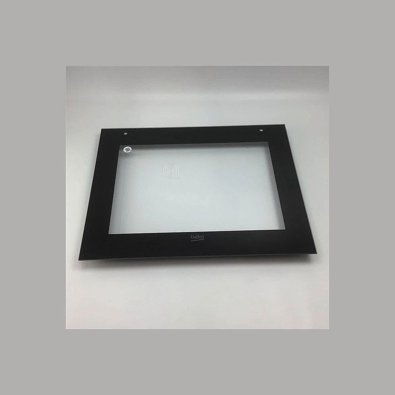 verre extérieur avec cadre latéral pour four beko 210480429