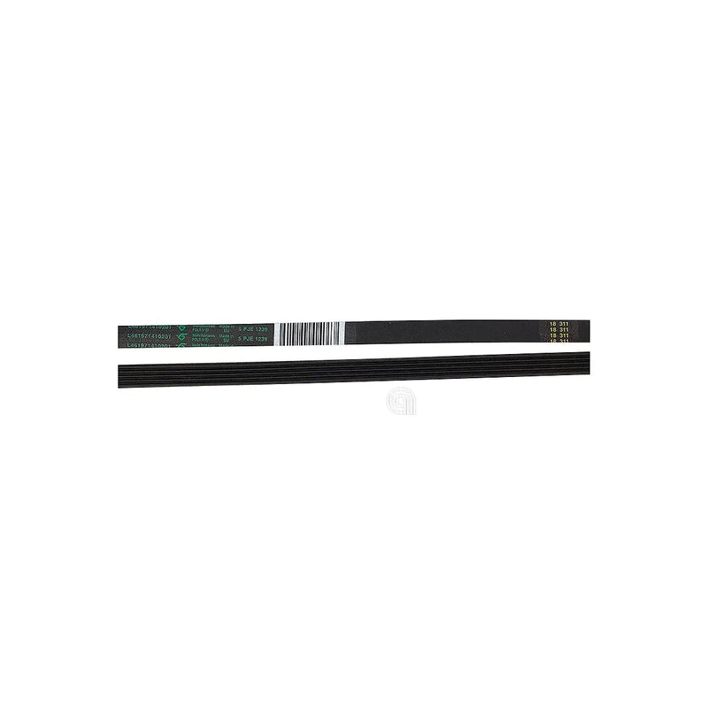 Courroie J5 1239 Poly-V originale pour lave-linge Whirlpool et autres marques