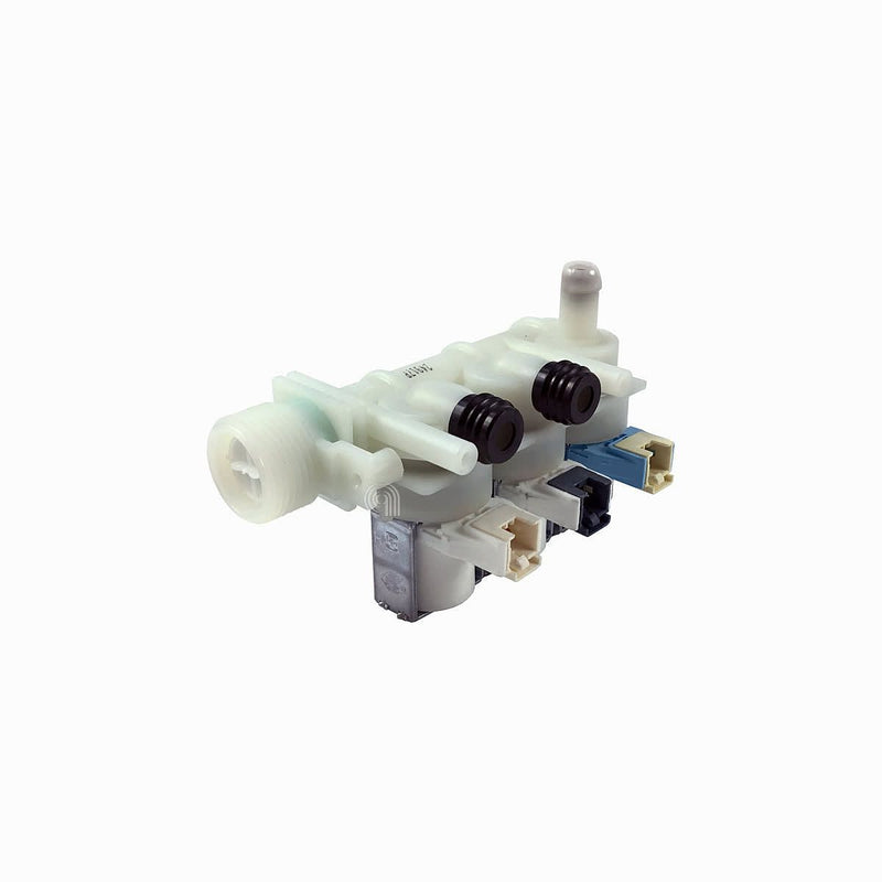 Valve solénoïde 3 voies 90° 7L pour lave-linge Whirlpool et Indesit