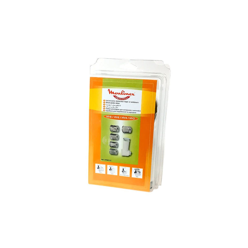 Râpe originale à rouleau denté Moulinex XF990101 en acier inoxydable