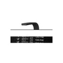 WHIRLPOOL, BOSCH, BALAY - Courroie de Machine à Laver 1243 H8 - 00661725