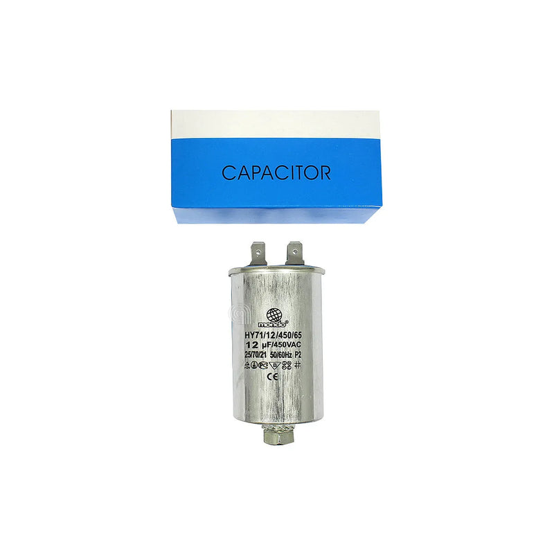 UNIVERSAL, MONDO - Condensateur Métallique 12µF pour Lave-linge - AST-00230316