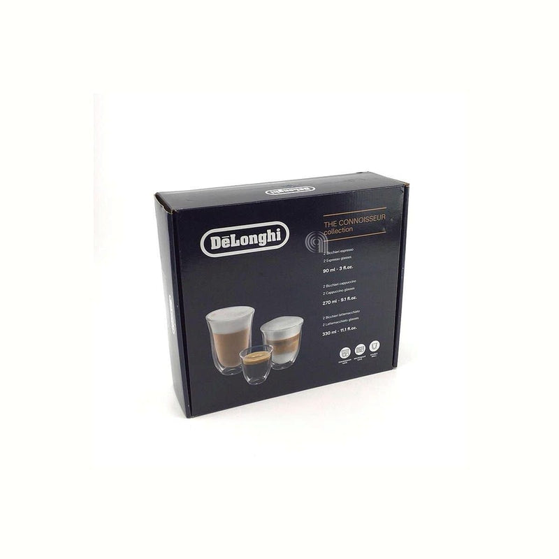 ensemble de 6 verres variés pour cafetière De Longhi 5513284451