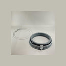 manchon oblique pour lave-linge Bosch avec codes 00681211 et 20007282